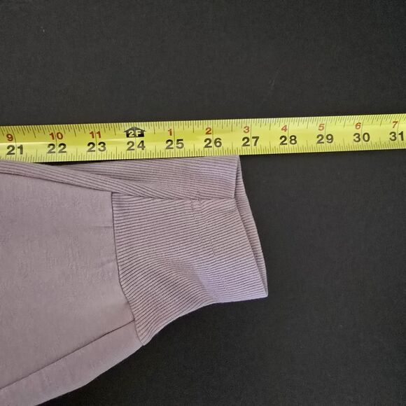 Adidas Jogger Pants Large ZNE Woven Pants Joggers Purple High Waist Trackpants - Picture 13 of 13